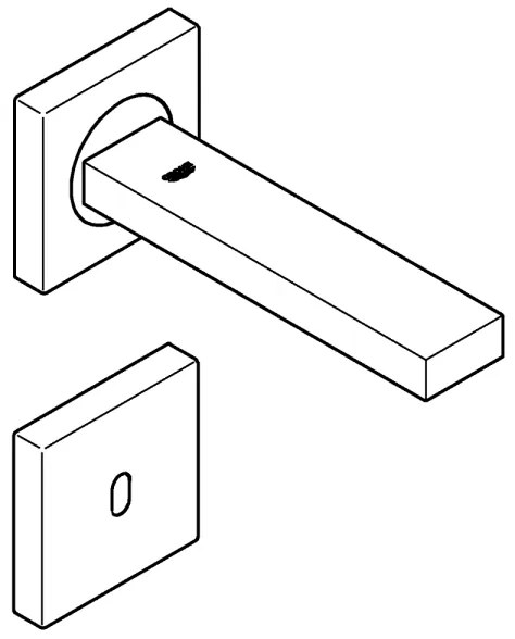 GROHE 36442000 - Infravörös érzékelős elektronikus csaptelep EUROCUBE E fényes króm