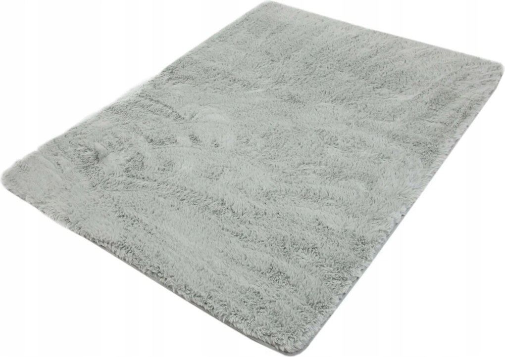 Shaggy plüss szőnyeg Puha Rabbit Szürke 80x150cm