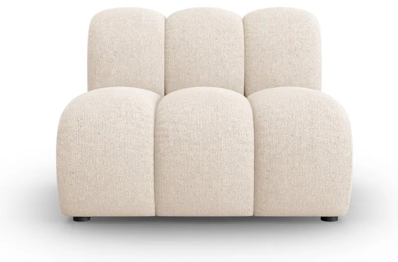 Krémszínű kanapé modul (középső rész) Lupine – Micadoni Home