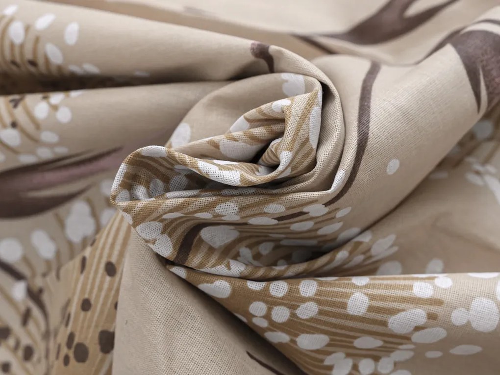 PAMPELINO bézs pamut ágyneműhuzat Ágyneműhuzat mérete: 70 x 90 cm | 140 x 200 cm