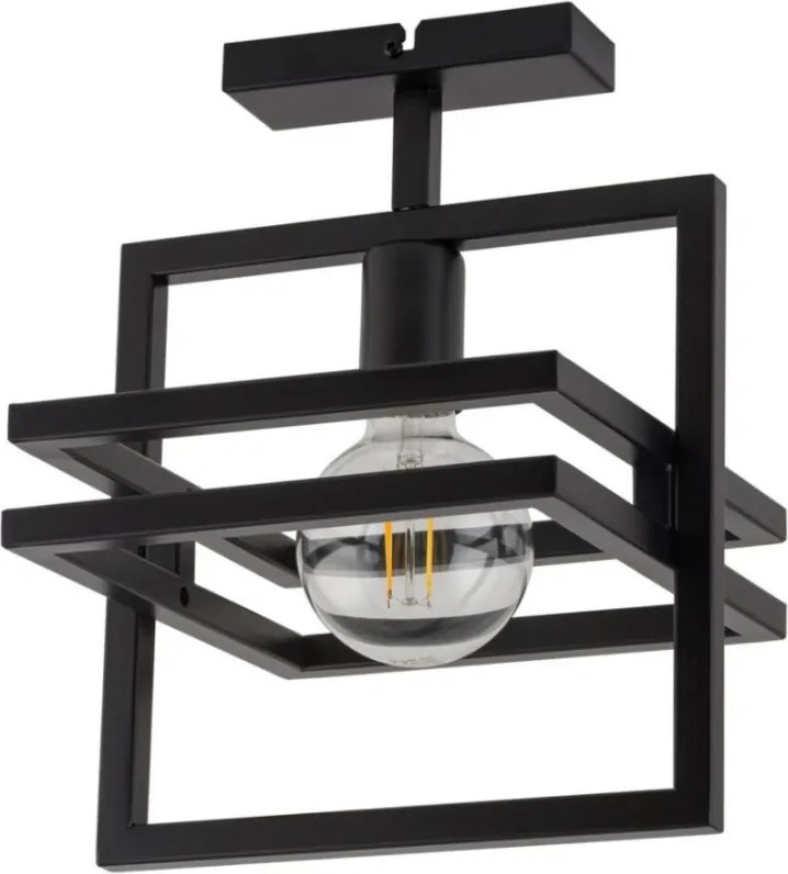 SIGMA LIGHTING 32400 MERCI Loft Mennyezeti Lámpa Fekete E27 IP20