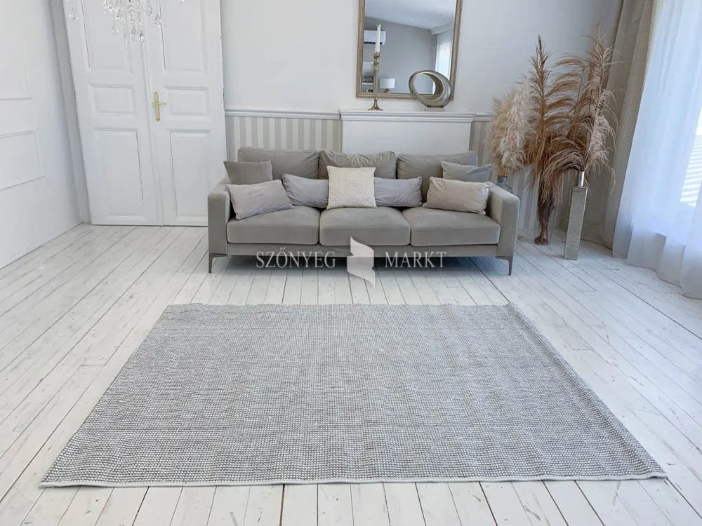 Bouclair szürke E6404 rongyszőnyeg 160x220cm