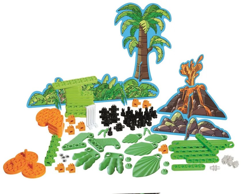 Dinoszaurusz Junior építőjáték Clementoni