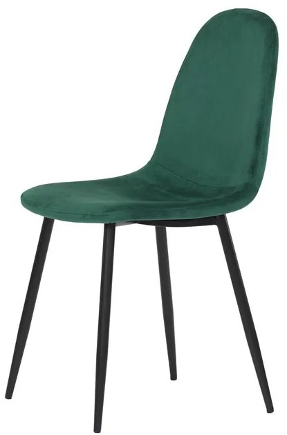 Zöld Bársony Étkezőszék. CT-971 GRN4