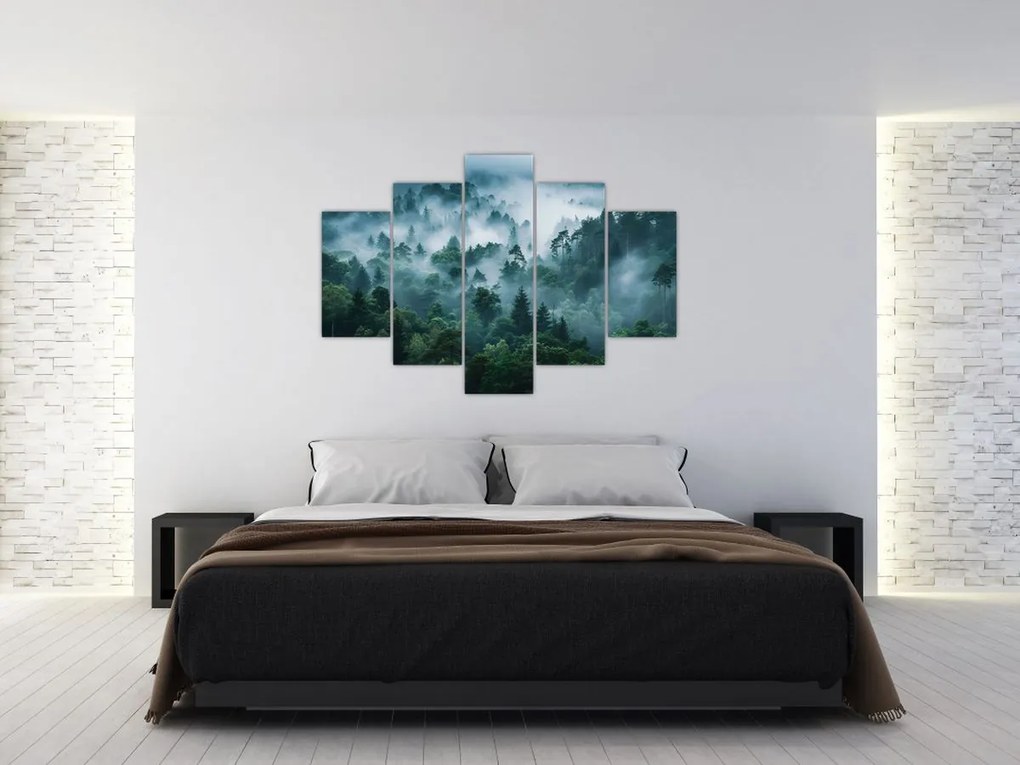 Kép - Erdő ködben (150x105 cm)