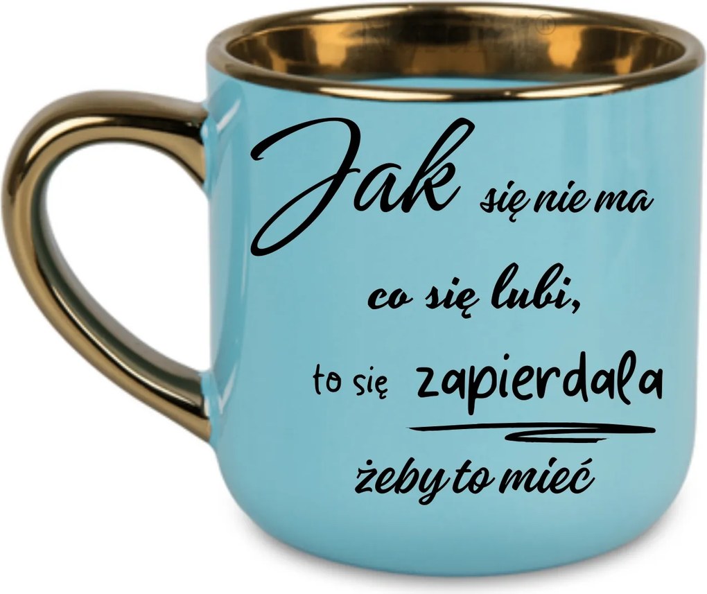 Elegáns bögre Ha nincs mit szeretni, akkor kigombolható. 400 Kék