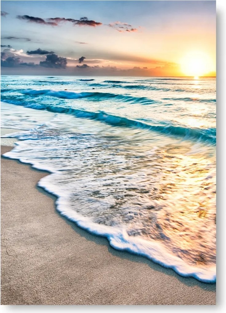 Tengerpart Nap poszter kép 21x30cm #126