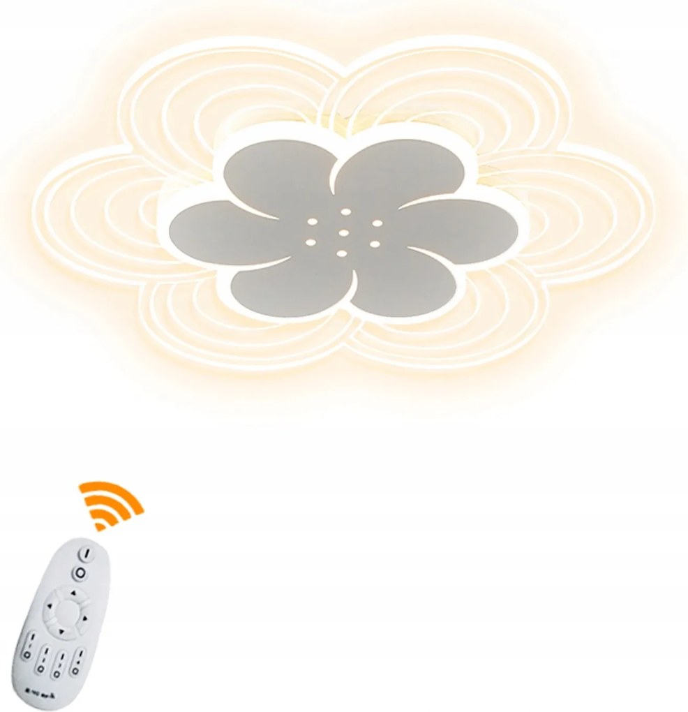 Modern Led mennyezeti lámpa 38W fényerőszabályozható