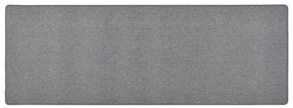 sötétszürke futószőnyeg 50 x 150 cm