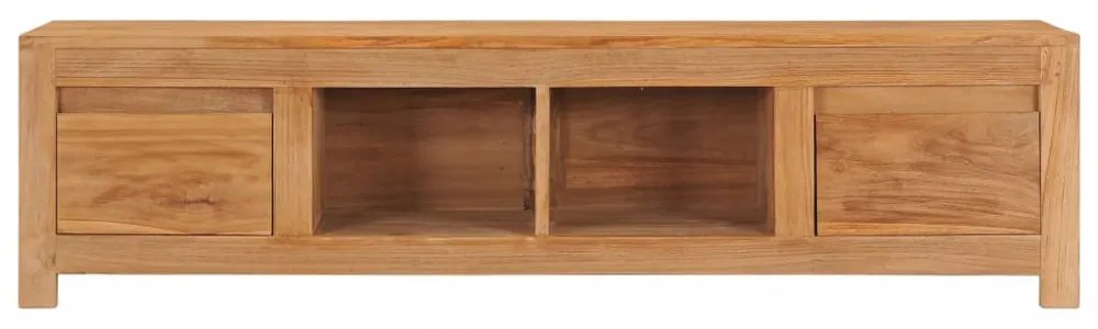 tömör tíkfa TV-szekrény 115 x 30 x 35 cm