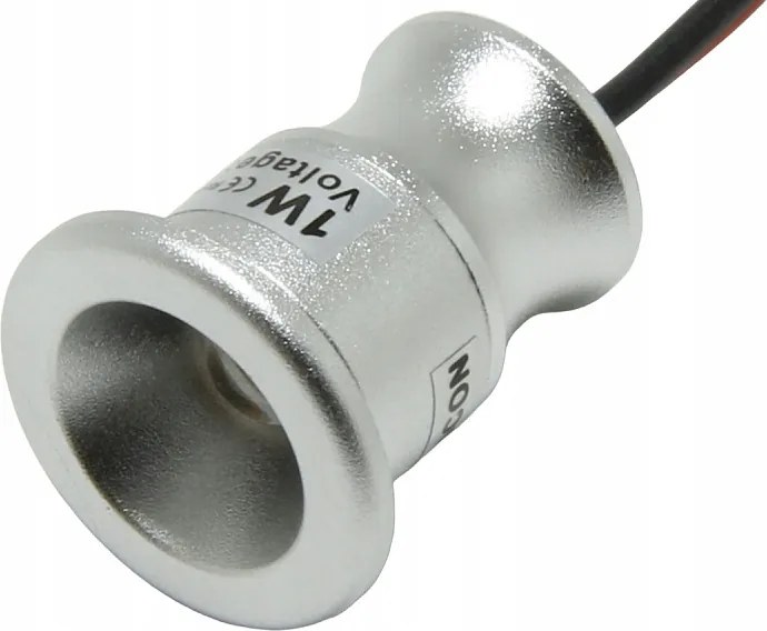 Süllyesztett spotlámpa Led modul 1W 24V DC 60st IP65 Fehér Meleg 3000K