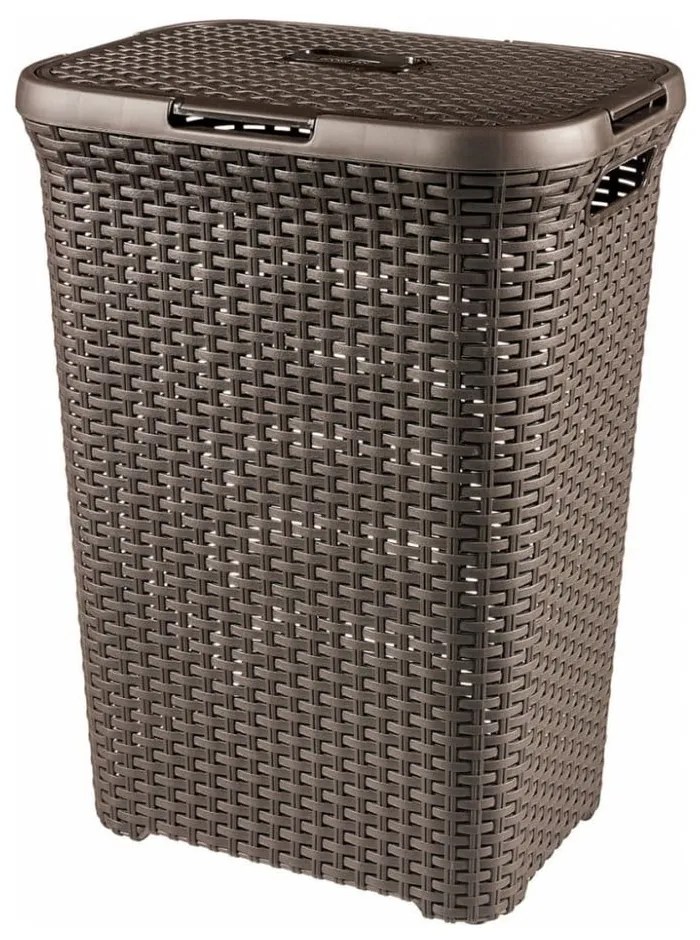 Hamper barna szennyeskosár, 40 l - Curver
