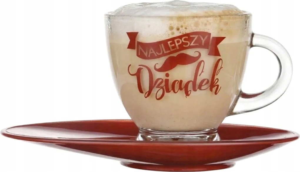 Csésze Csészealj Nagypapának 230 ML Ajándék Nagypapa Napjára Születésnapra