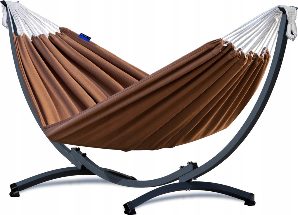 Függőágy vázzal, függőágy szett, acél váz Kompakt 200 kg Potenza