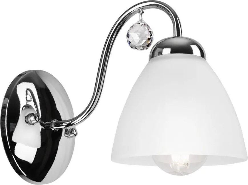 Fali lámpa MIRANDA 1xE27/60W/230V fényes króm