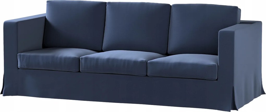 Karlanda 3 személyes kinyitható kanapé huzat Ikea kék