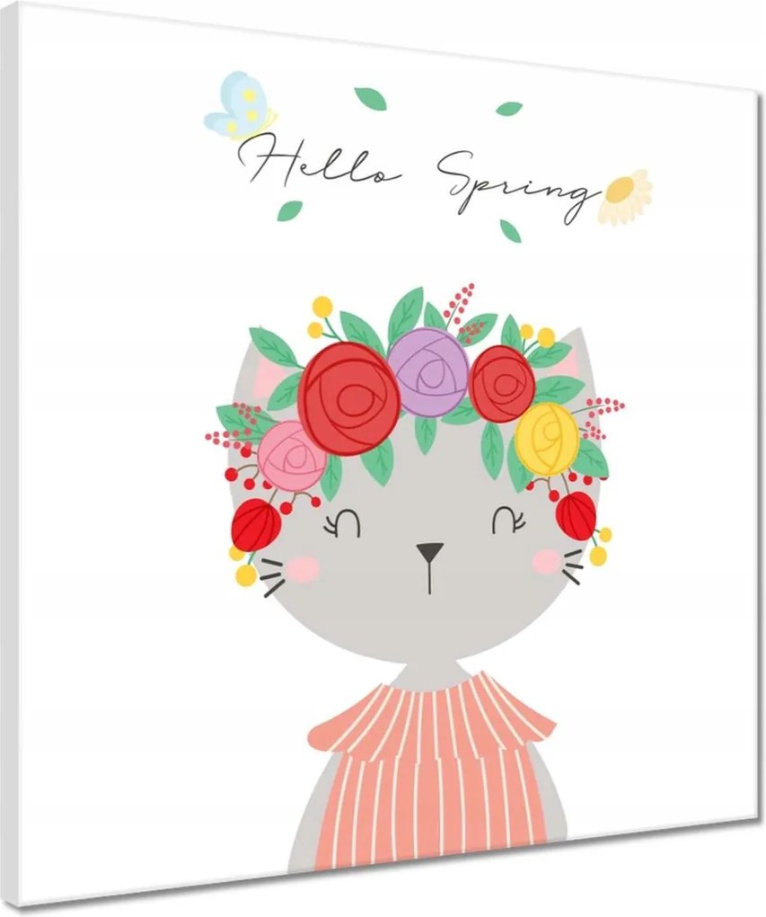 Vászonkép 40x40 Cica Cicák Macskák