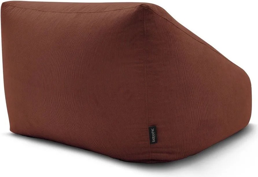 Narancssárga kordbársony babzsákfotel Lilibet – Bobochic Paris