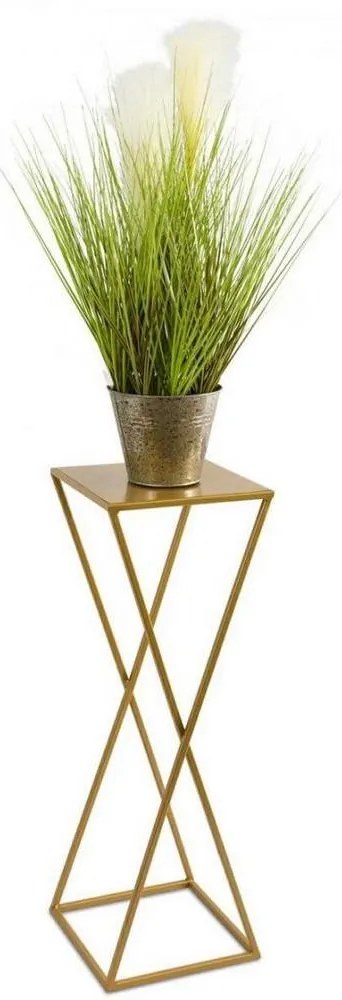 Virágállvány 70x24 arany