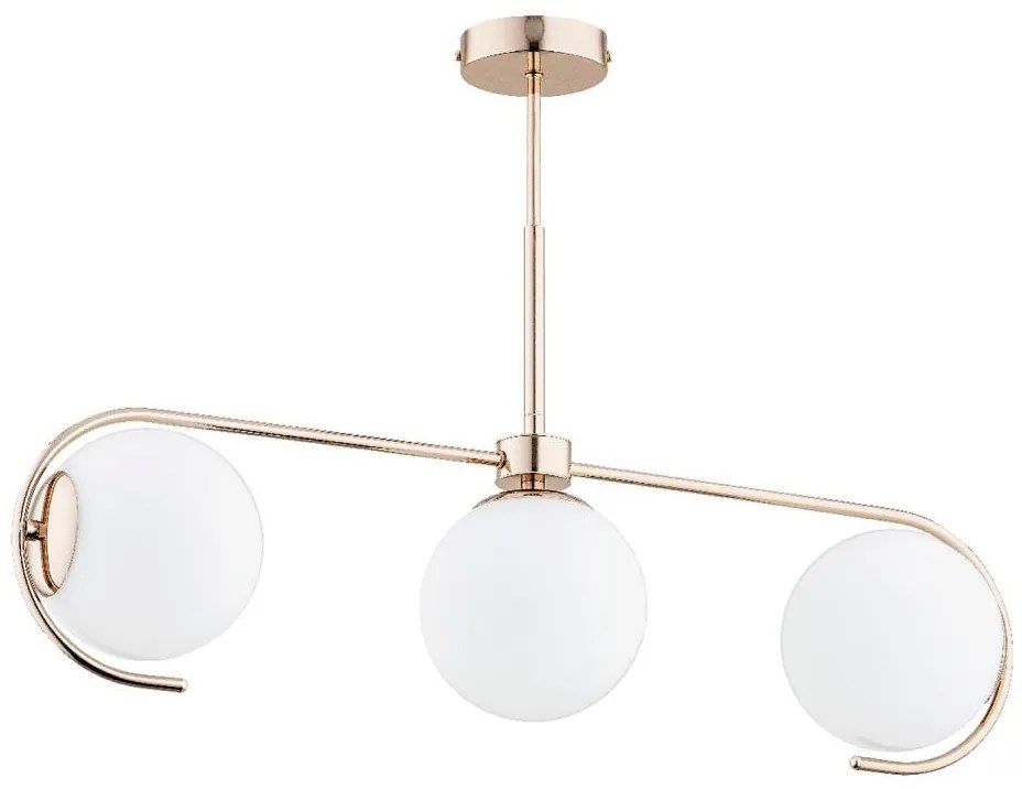 Csillár rúdon  ASTANA 3xE14/10W/230V arany