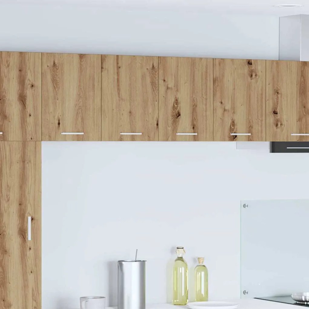 Függő szekrény Riga Artisan tölgy és fehér 60 x 31 x 40 cm