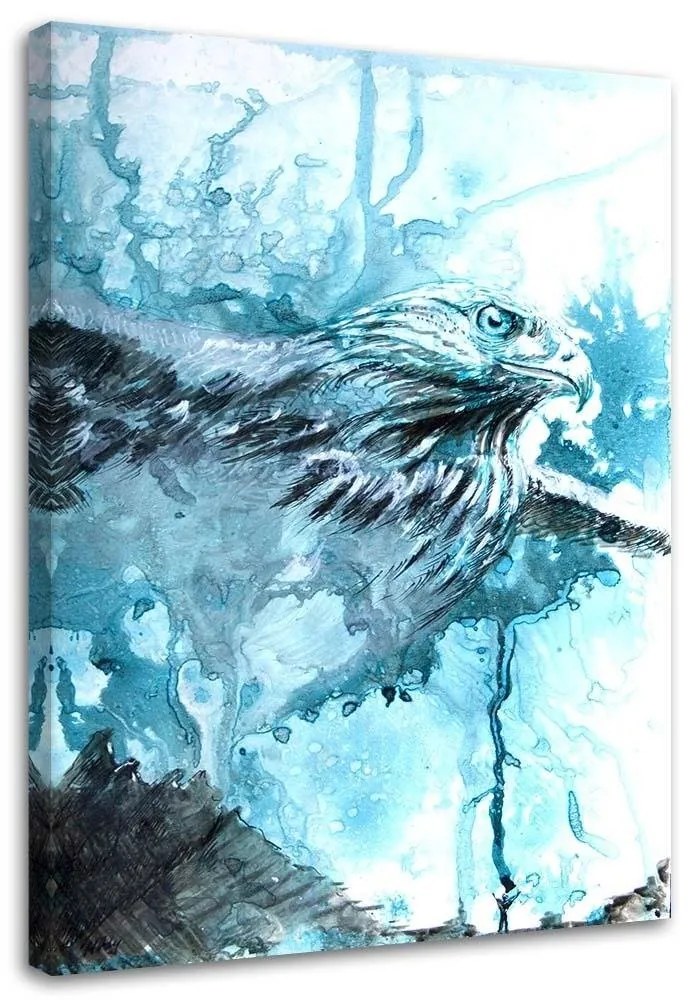 Gario Vászonkép Festett sólyom - Marta Horodniczy Méret: 70 x 100 cm