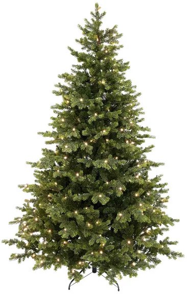 3D Svéd Jegenye műfenyő 210cm 300LED