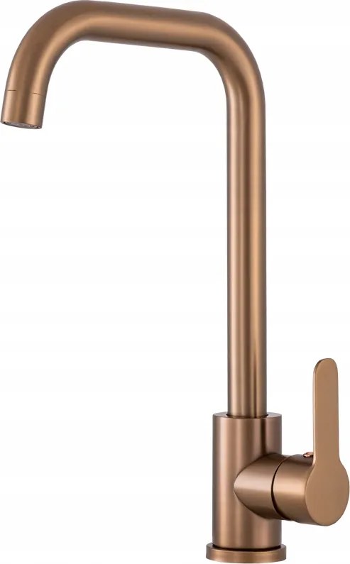 Brushed Rosegold Gamma Acél Konyhai Csaptelep