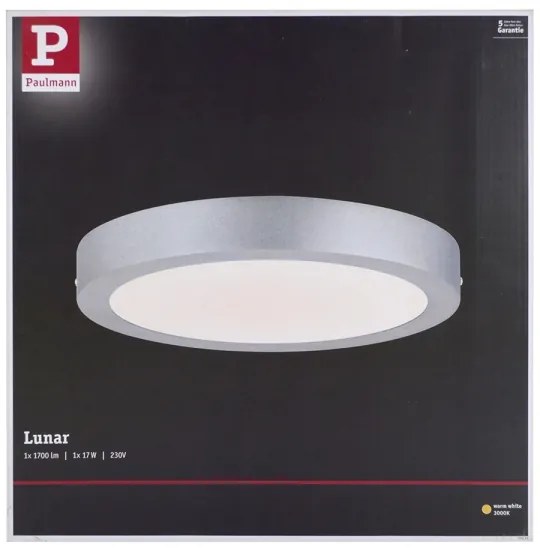 Paulmann 70655 - LED/17W Mennyezeti lámpa LUNAR 230V