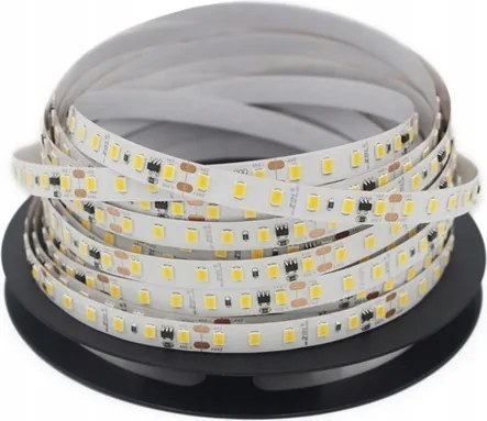 Professzionális Led szalag 9.6W/m, 12V, 120LED 2835 meleg, 3000K, IP33, 50m