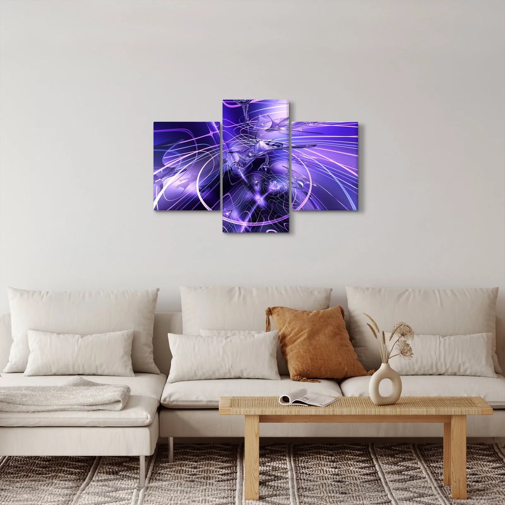 A technikai absztrakció képe (90x60 cm)