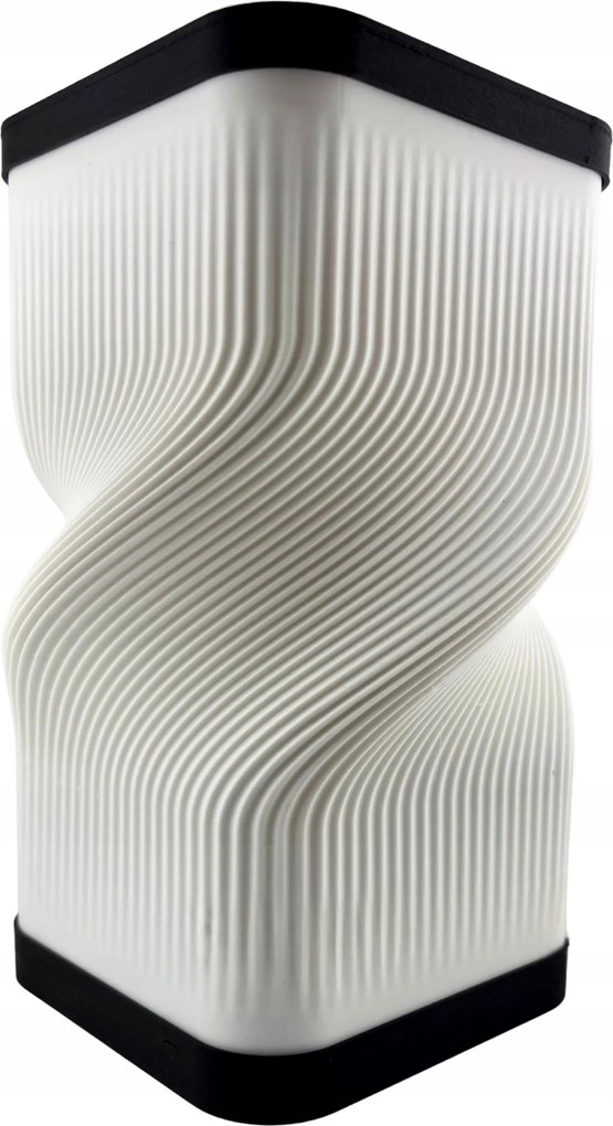 Lumenora design asztali lámpa, matt fehér-fekete, E27 Led