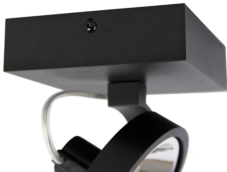 Design spotlámpa fekete állítható - Go