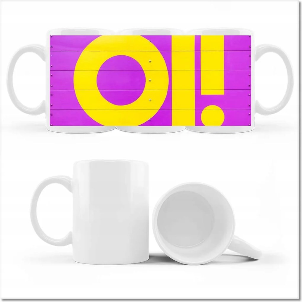 Graffiti fényképes bögre Utcaművészet