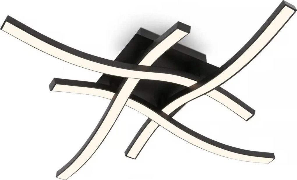 Brilo 3677-045 - LED mennyezeti lámpa LED/14,4W/230V fekete