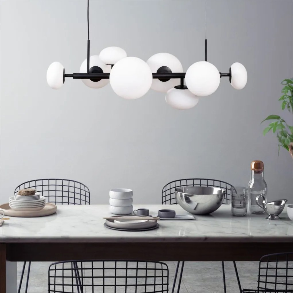 ZUMA LINE 1192 OMI Modern Függesztett Lámpa Fekete G9 IP20