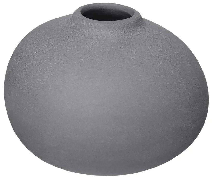 Sötétszürke porcelán váza készlet 3 db-os (magasság 9 cm) Nona – Blomus