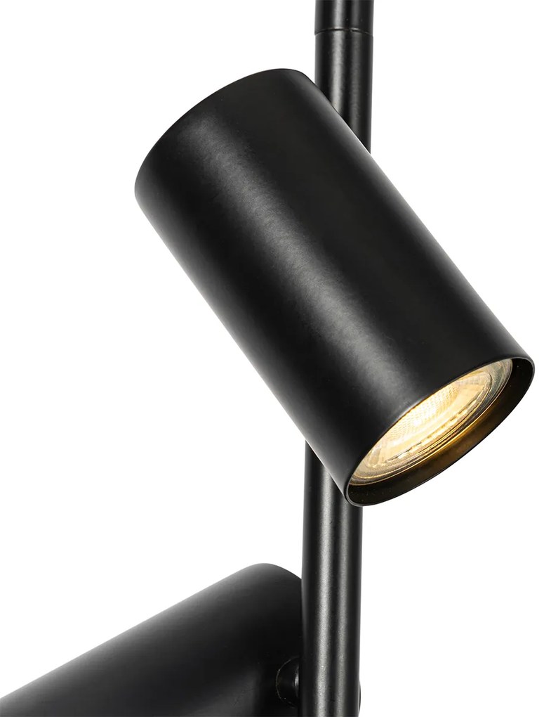 Függőlámpa fekete lábkapcsolóval 3-lámpás - Jeana Luxe