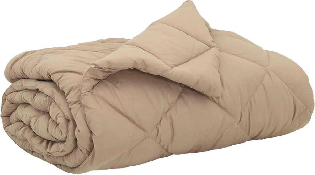 vidaXL Nyári Takarmány Tópszínű 200 x 200 cm Mikroszál
