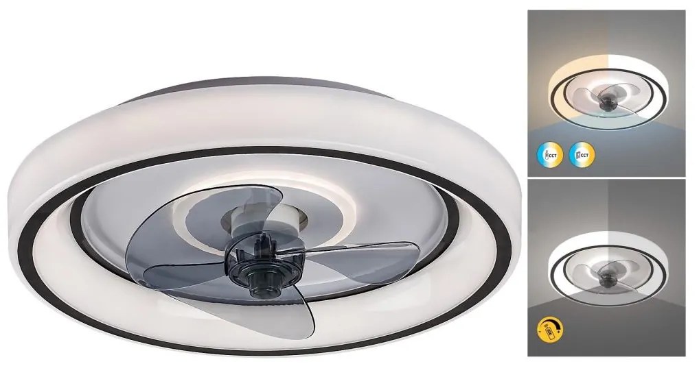 Rabalux 71009 - LED Dimmelhető mennyezeti ventilátor HORACIO LED/67W/230V + távirányító