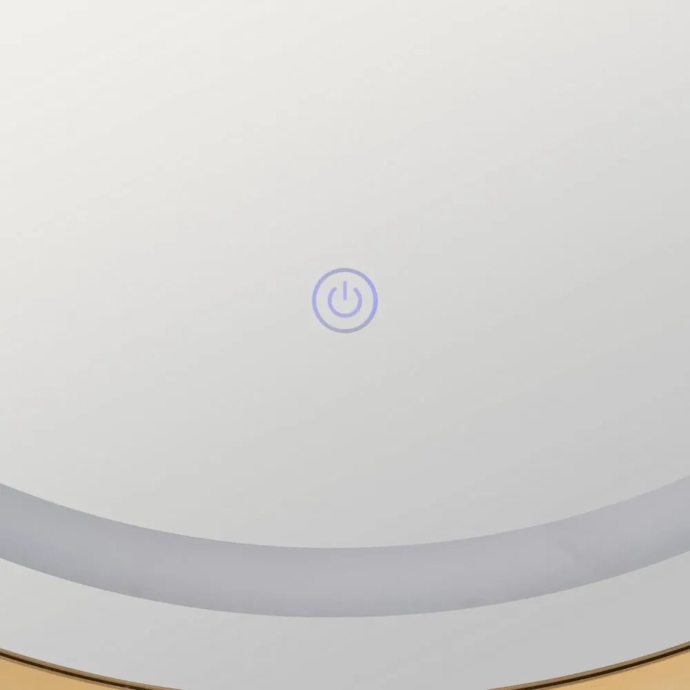 Fali tükör világítással 60x60 cm – Ixia