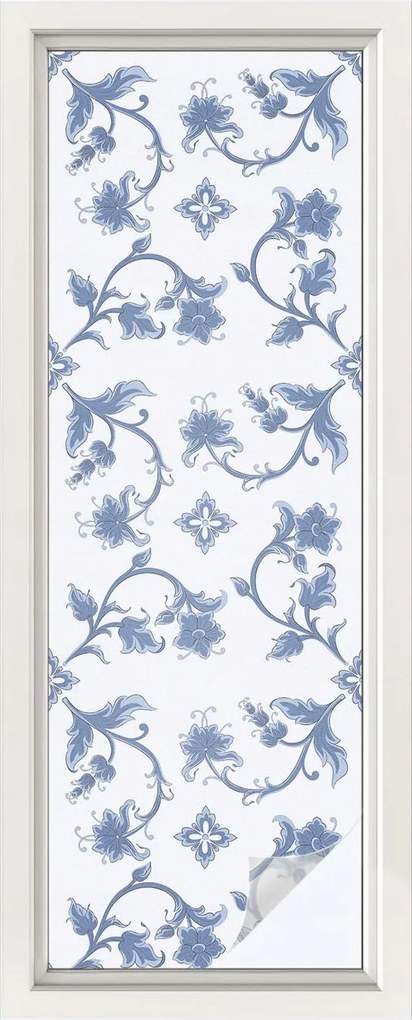 Öntapadós Ablakfólia Adatvédelem Virágos dísz 50x146