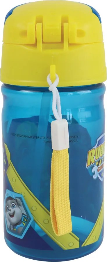 Mancs Őrjárat Rubble műanyag szívószálas kulacs akasztóval 350 ml