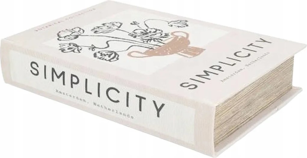 Doboz Mint Könyv Hamis Ékszerrendező Ajándék 24cm