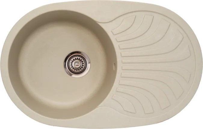 Venera Plus Metalac 175428 Gránit Mosogatótálca - Csepegtetőtálcás, Pezsgő