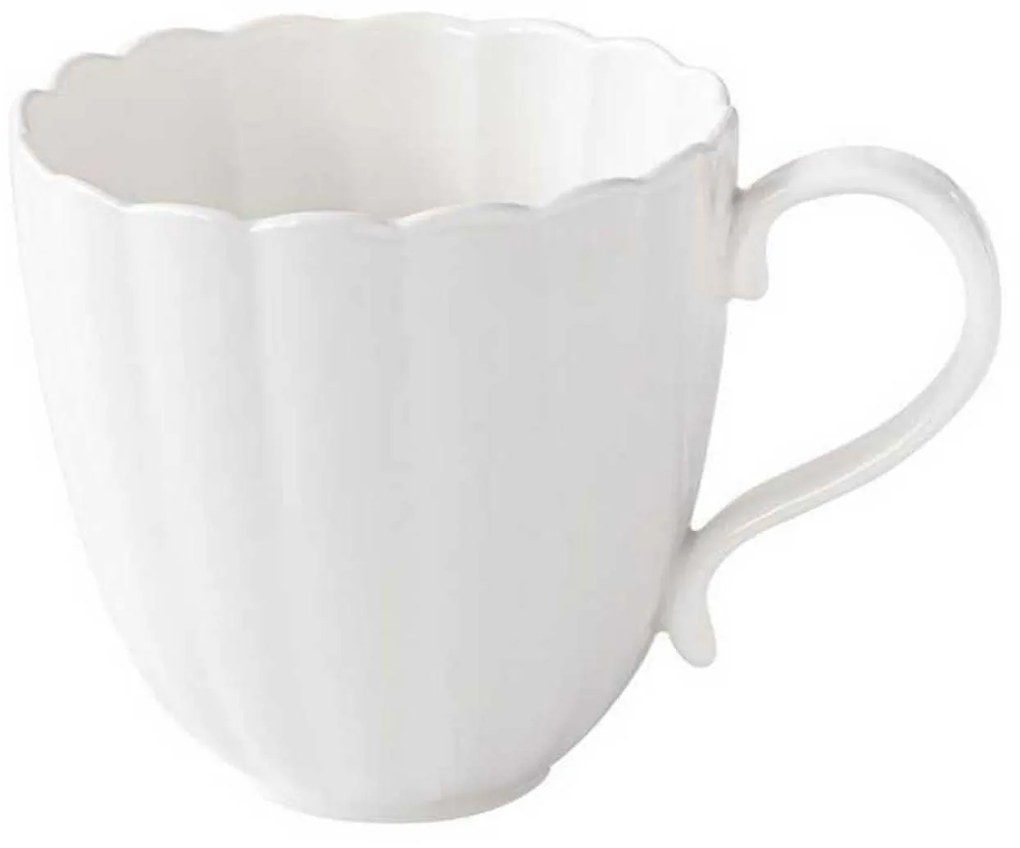 Fehér porcelán bögre 350 ml hullámos Easy Life Lifestyle