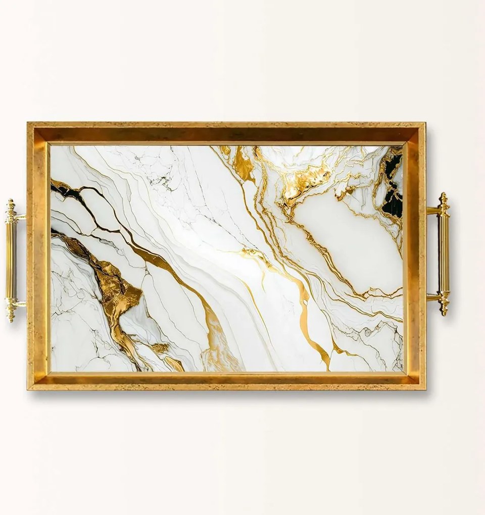 Üveg tálca, 38×24 cm – TPEA10037