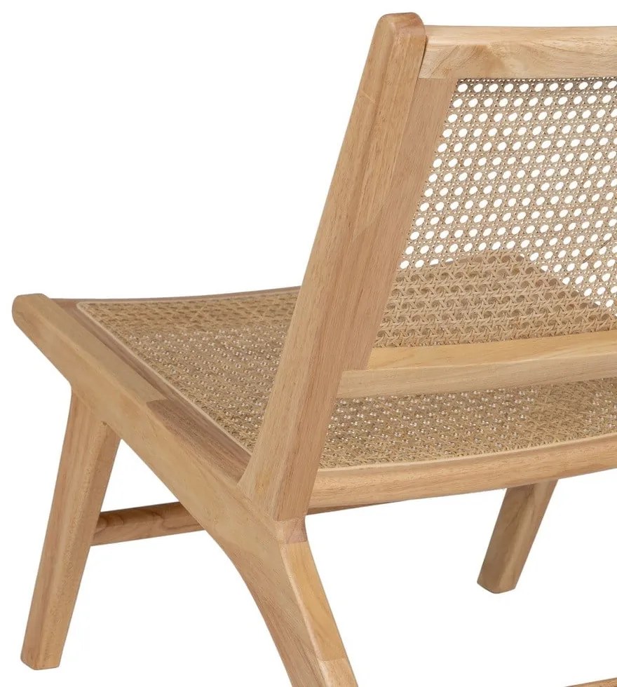 Natúr színű szövött fotel – Ixia