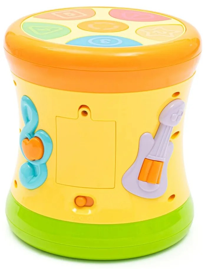 Baby Mix fordítható dinamikus dob, sárga