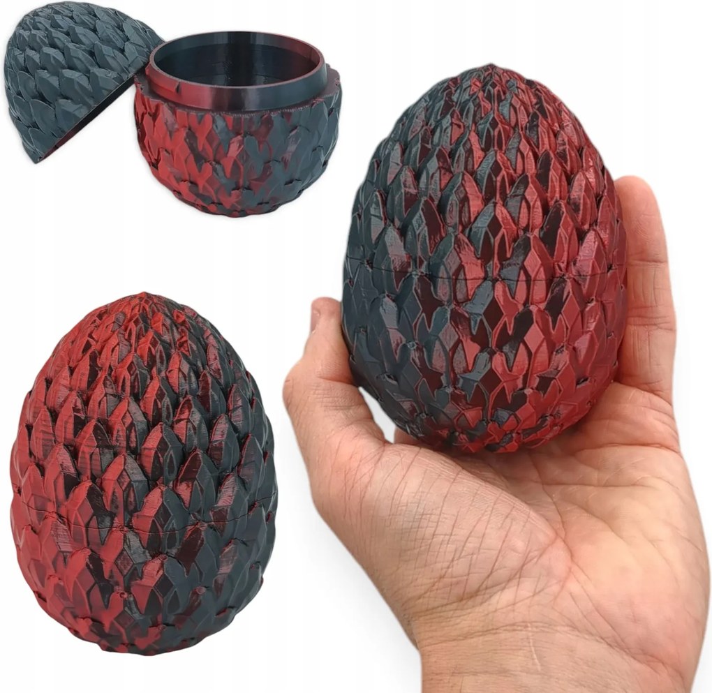 Kristály Sárkány Tojás Mini, Sárkány Tojás, Csavarozott Sárkány Tojás!